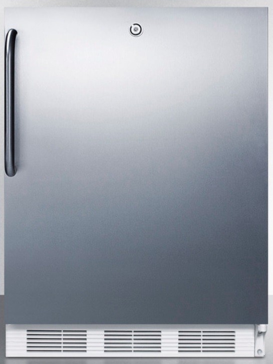 24 Inch Undercounter Counter Depth Compact All-Refrigerator — Accucold, model CT66LWSSTBADA