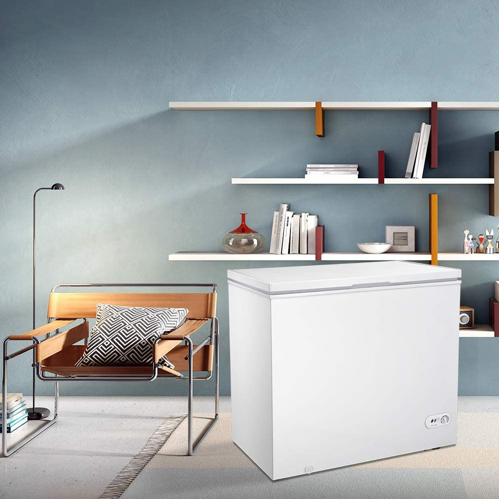 7.0 Cu.ft Deep Freezer, Chest Freezer with 3 Baskets, Energy Saving, 7 Temp Settings | Fridge.com