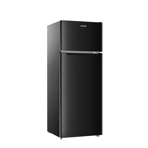 7.7 Cu.Ft Refrigerator with Freezer, Apartment Size Fridge with Top Freezer, Large Capacity — Bangson, FIN-0001646