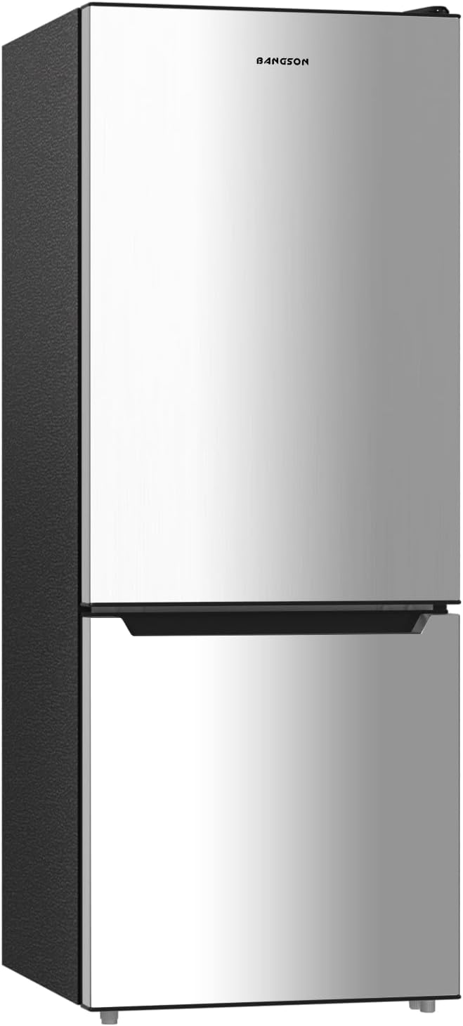 7.1 Cu.Ft Refrigerator with Freezer, Apartment Size Fridge with Bottom Freezer, for Apartment — Bangson, FIN-0001654