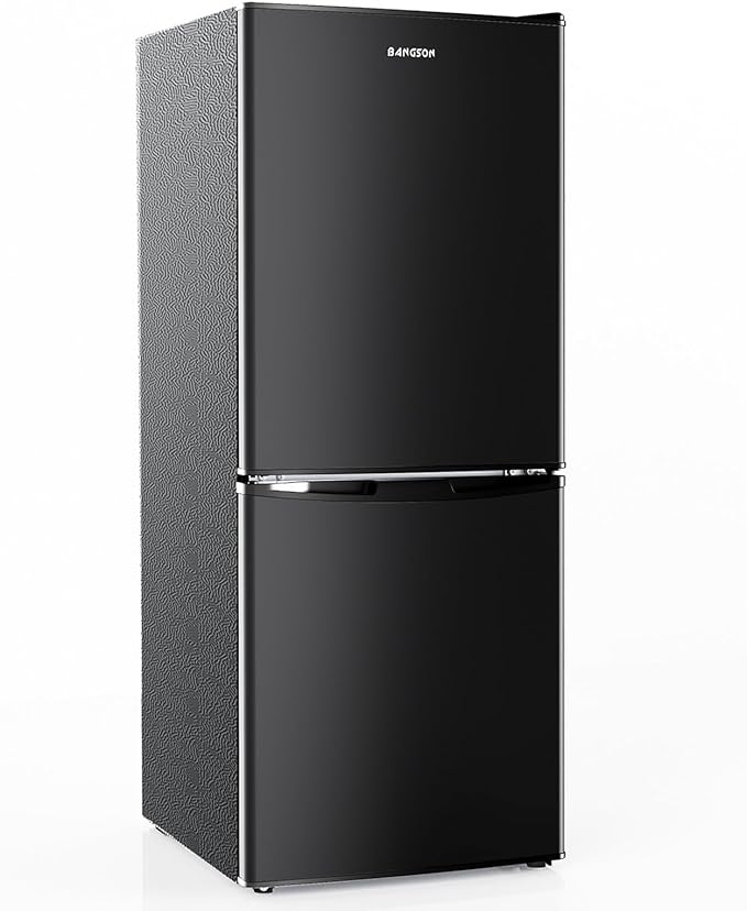4.0 Cu.Ft Small Refrigerator with Freezer, Small Fridge with Bottom Freezer, for Apartment, Bedroom — Bangson, FIN-0001678