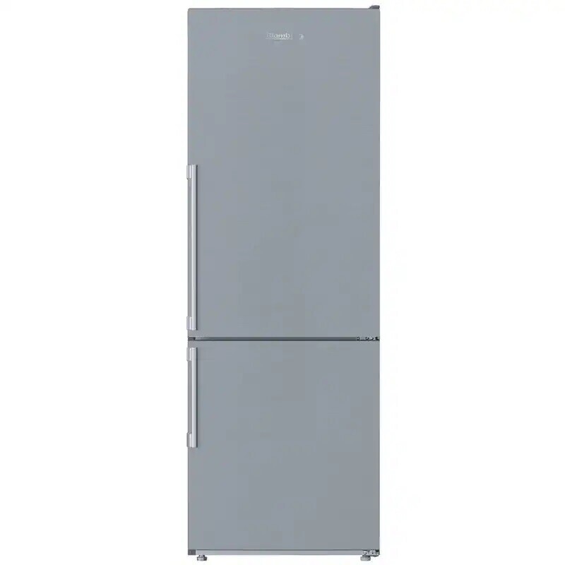 24 Counter-Depth Bottom Freezer Refrigerator with Ice Maker — Blomberg, model BRFB1046SS