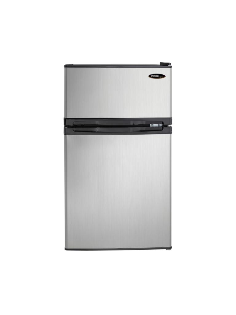 19 Inch Designer 19" Undercounter Compact Top Freezer Refrigerator — Danby, model DCR031B1BSLDD