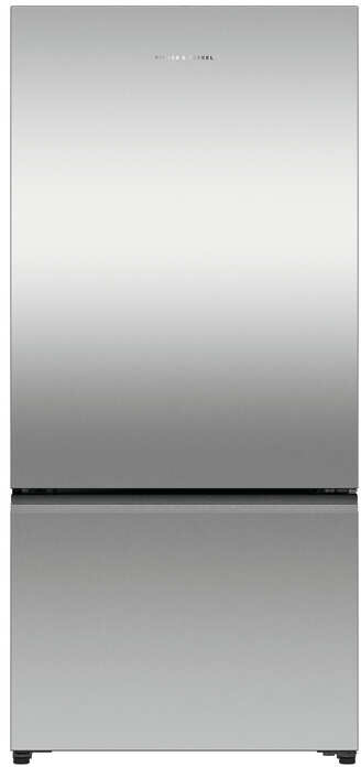 Fisher & Paykel 32 in. Wide 18.2 Cu. Ft. Bottom Mount Freezer Freestanding Refrigerator - Stainless Steel