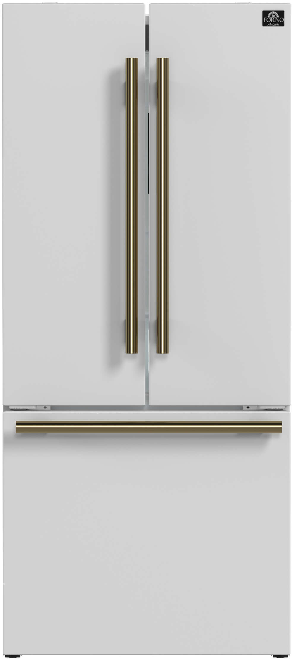 Forno Appliances Forno 30 Inch Espresso gallipoli 30" Counter Depth French Door Refrigerator FFFFD197431WHT