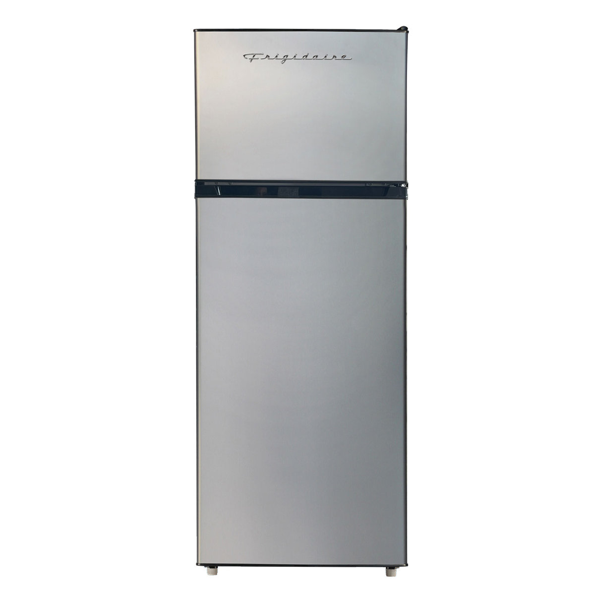 7.5 Cu. Ft. Refrigerator, Apartment Size Top Mount Fridge, Platinum — Frigidaire, model EFR749