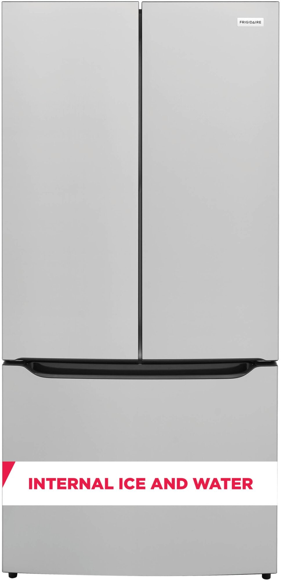 32 in. Wide 20 Cu. Ft. Counter-Depth French Door Refrigerator with Internal Water Dispenser — Frigidaire, model FRFG2033AV
