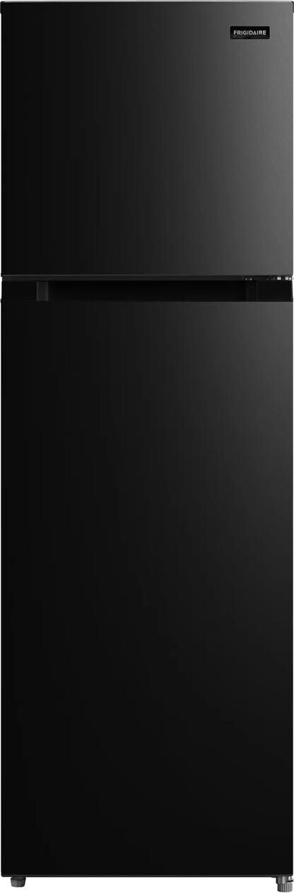 10 Cu. Ft. Garage Ready Top Freezer Apartment-Size Refrigerator - Black — Frigidaire, model FRTE1026AB