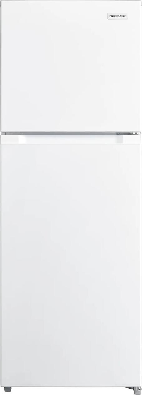 10 Cu. Ft. Garage Ready Top Freezer Apartment-Size Refrigerator - White — Frigidaire, model FRTE1026AW