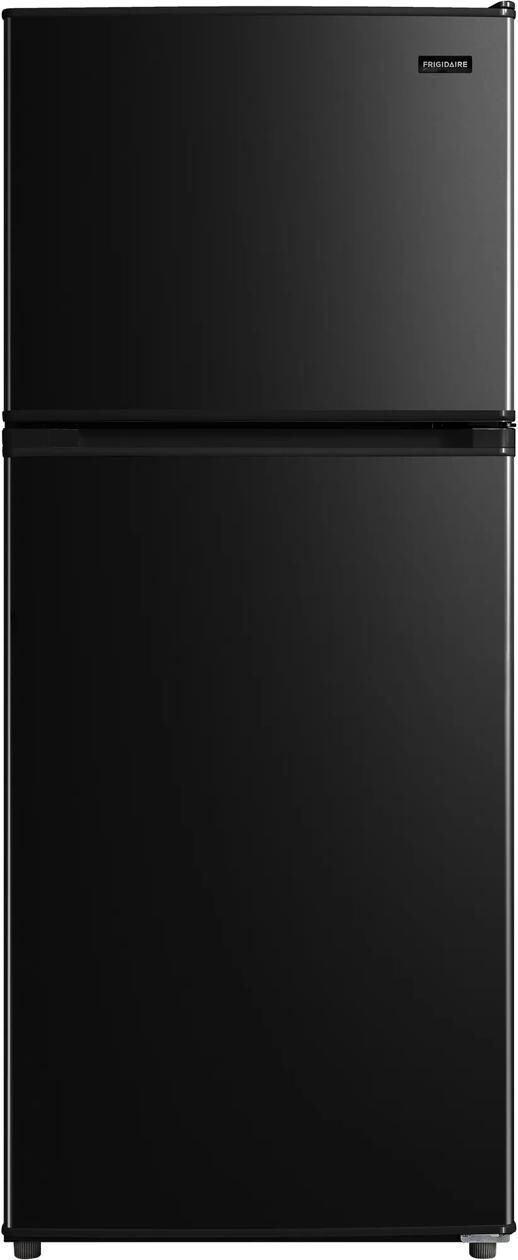 12 Cu. Ft. Garage Ready Top Freezer - Black — Frigidaire, model FRTE1226AB
