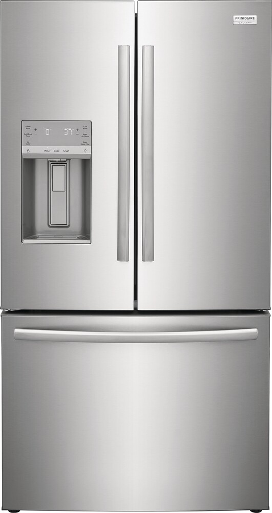 Frigidaire Gallery 36" 27.8 Cubic Feet Energy Star Smudge-Resistant French Door Refrigerator with Water and Ice Dispenser | Fridge.com
