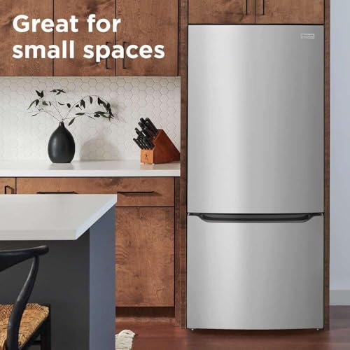 30 in. Wide 20.3 Cu. Ft. Bottom Freezer Standard Depth Refrigerator with Internal Water Dispenser — Frigidaire, model GRBN2012AF