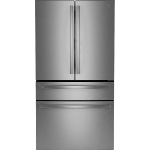 GE Profile GE Profile™ ENERGY STAR® 28.7 Cu. Ft. Smart Fingerprint Resistant 4-Door Refrigerator With Dual-Dispense
