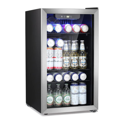 HAVATO Single Zone 17.36'' 26 Bottle Wine & Beverage Refrigerator | Fridge.com