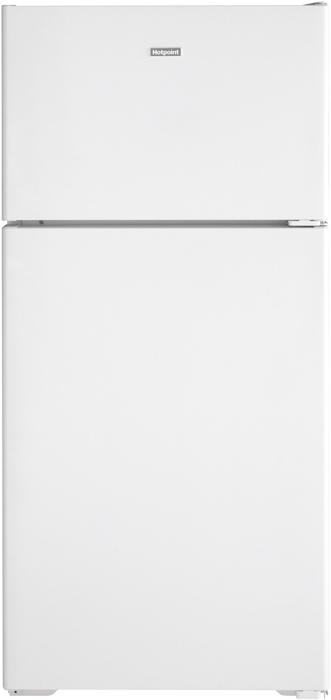 Hotpoint - 28 in. Wide 15.6 Cu. Ft. Top-Freezer Refrigerator with LED Interior Lighting - White | Fridge.com