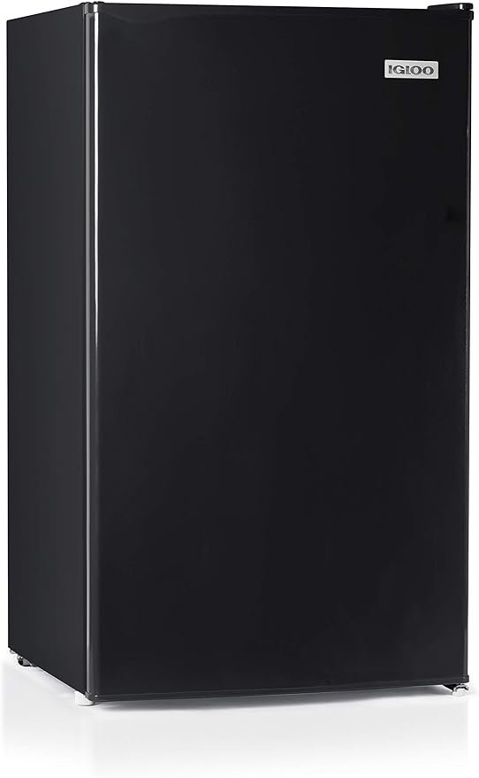 Igloo 3.2 Cu.Ft. Mini Fridge with Freezer - Single Door Compact Refrigerator with Glass Shelves for Homes, Dorms & Offices- Keep Snacks, Drinks & Frozen Foods Cool with Temperature Control Mini Fridge | Fridge.com