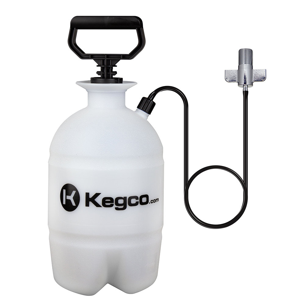 Kegco Ultimate 2-Tap Door Mount Kegerator Conversion Kit with 5 lb. CO2 Tank