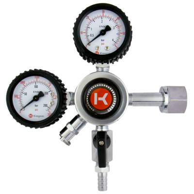 Kegco Premium Dual Gauge, 2-Stage CO2 Draft Beer Regulator