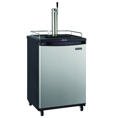 Kegco 5.8 Cubic Feet Single Tap Freestanding Kegerator with | Fridge.com