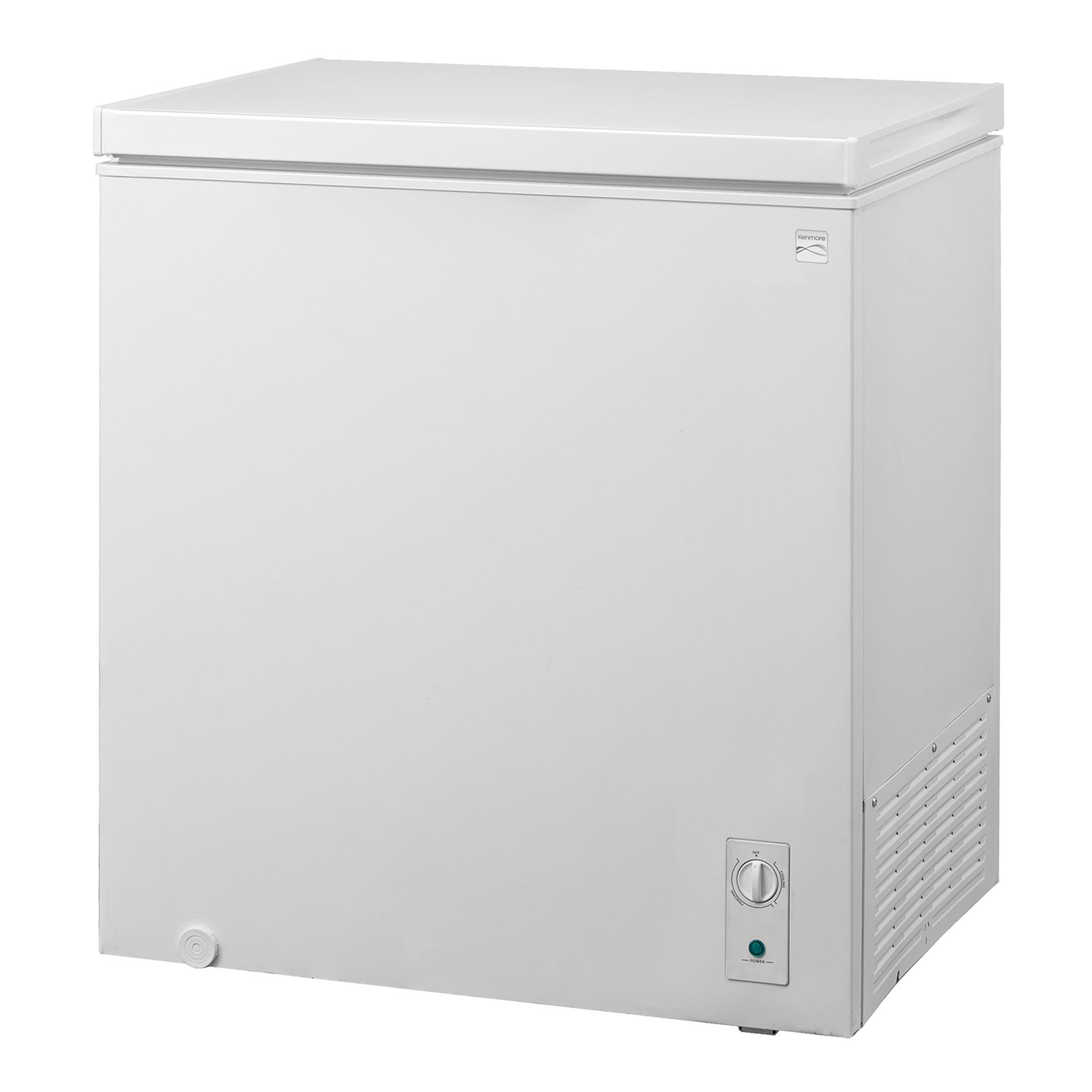 Kenmore 7 Cu. Ft. Compact Chest Freezer for Garage, Basement & Utility Room with Adjustable Temperature Controls | Fridge.com