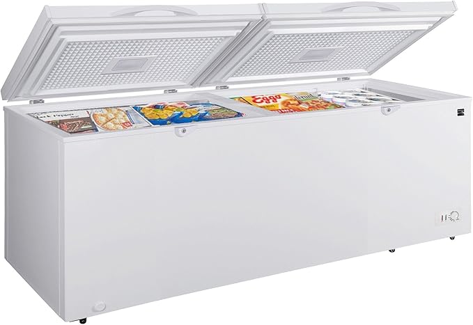 Kenmore Deep Freezer - Convertible Refrigerator/Chest Freezer, 2 Hanging Basket, Garage Ready, Meat Storage, Front Drain, Congelador For Home, Apartment, Basement, Cottage 21.0 Cubic Feet, White | Fridge.com