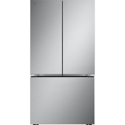 LG LRFLC2716S 27 Cu. Ft. Stainless Counter-Depth 3-Door French Door Smart Refrigerator | Fridge.com