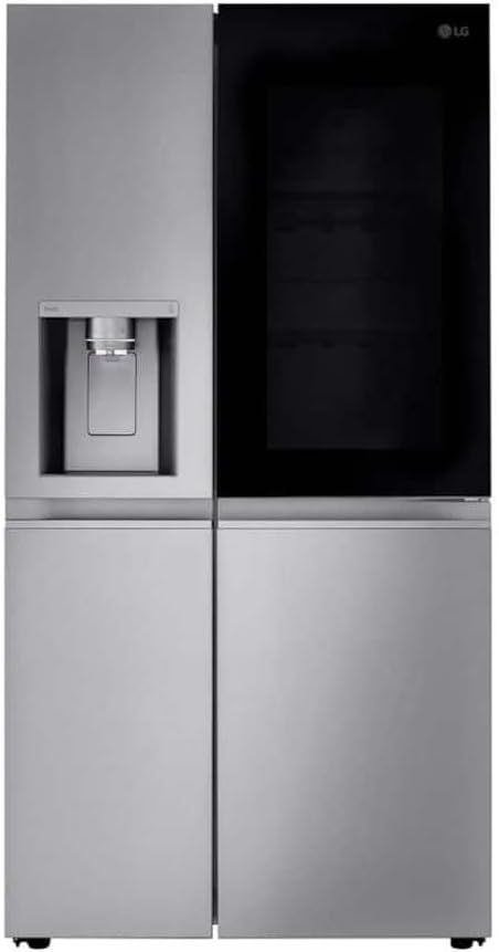 27 cu. ft. Side by Side Smart Refrigerator w/InstaView and Craft Ice in PrintProof Stainless Steel | Fridge.com