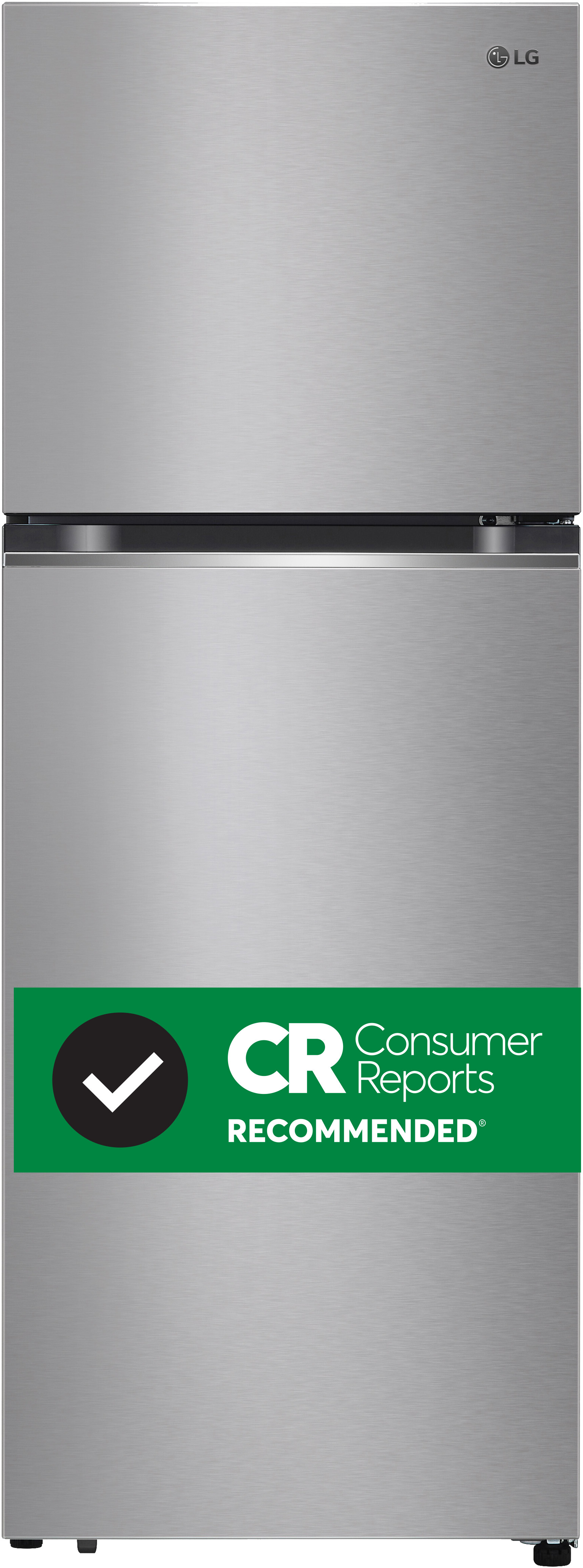 11 cu. ft. Top Mount Refrigerator, Counter-Depth, Platinum Silver — LG, model LT11C2000V