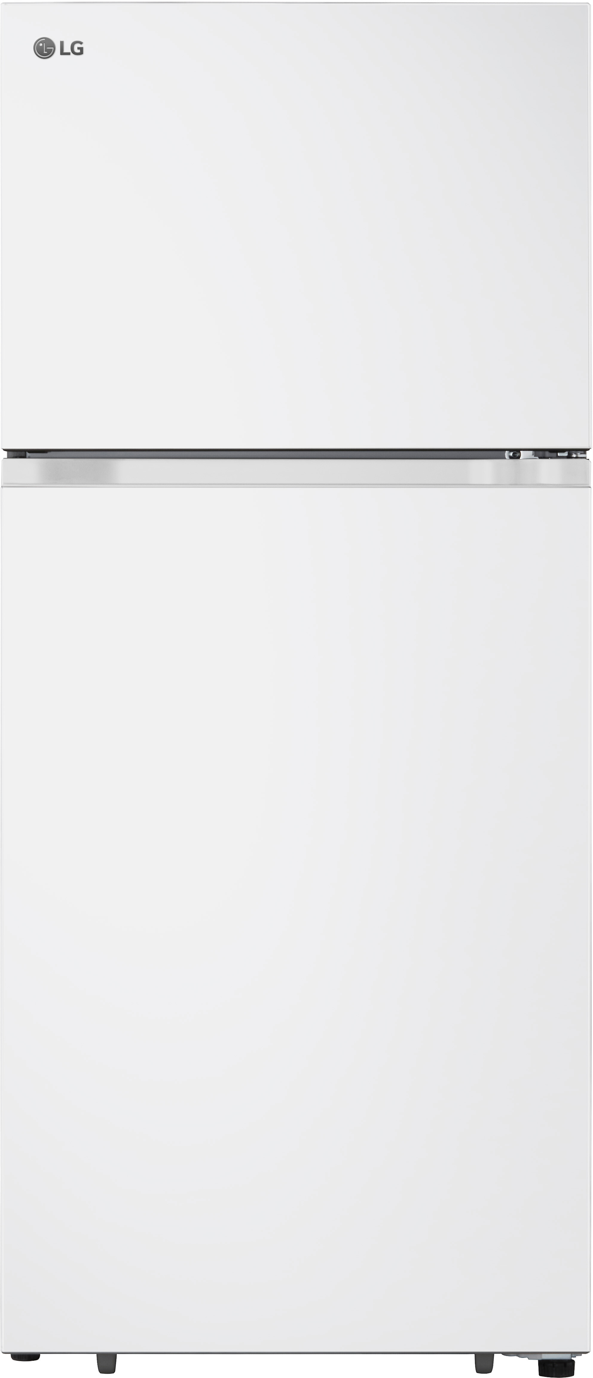 LG 28 in. 18 cu. ft. Top Freezer Garage-Ready Refrigerator in White