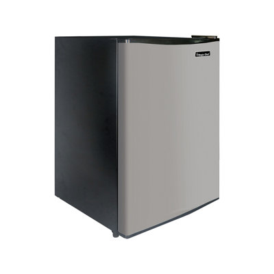 Magic Chef 2.4 cu. ft. Mini Fridge - Stainless Steel