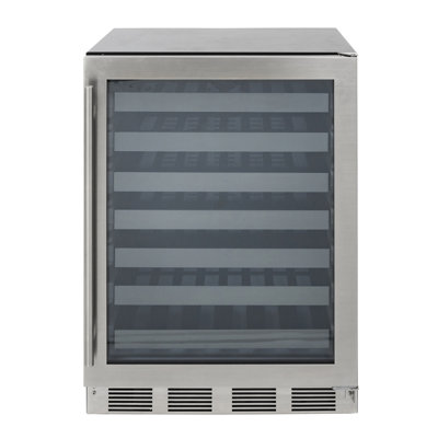 Maxximum Single Zone Wine Cooler, in Stainless Steel | Fridge.com