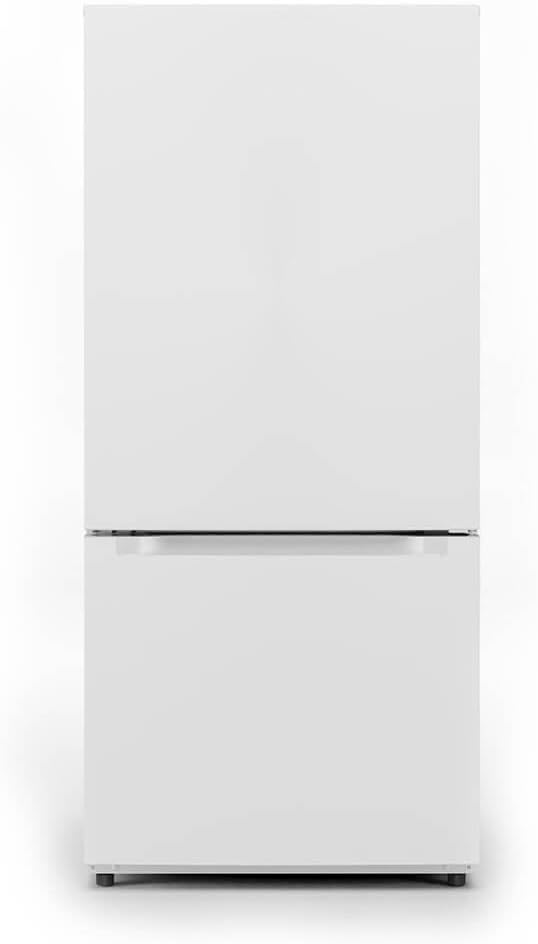 18.7 Cu. Ft. White Bottom Mount Refrigerator — Midea, model MRB19B7