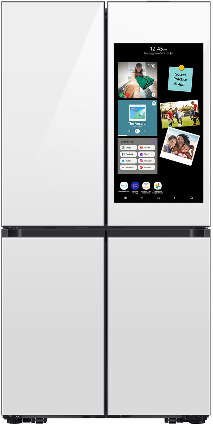 Samsung 36 Inch BESPOKE 36" Counter Depth French Door Refrigerator RF23DB990012 | Fridge.com