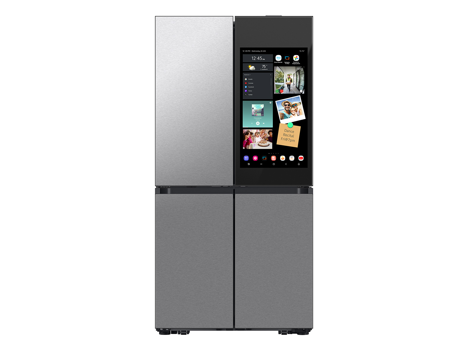 24.5 CuFt French Door Refrigerator — Samsung, model RF25C5551SR