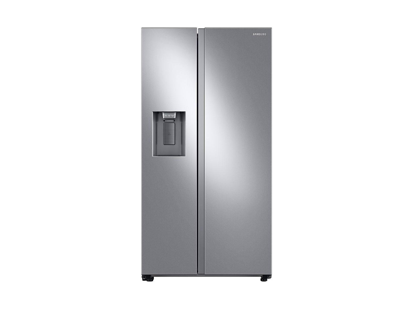 22 cu. ft. Counter Depth Side-by-Side Refrigerator in Silver(RS22T5201SR/AA) — Samsung, model RS22T5201SR/AA