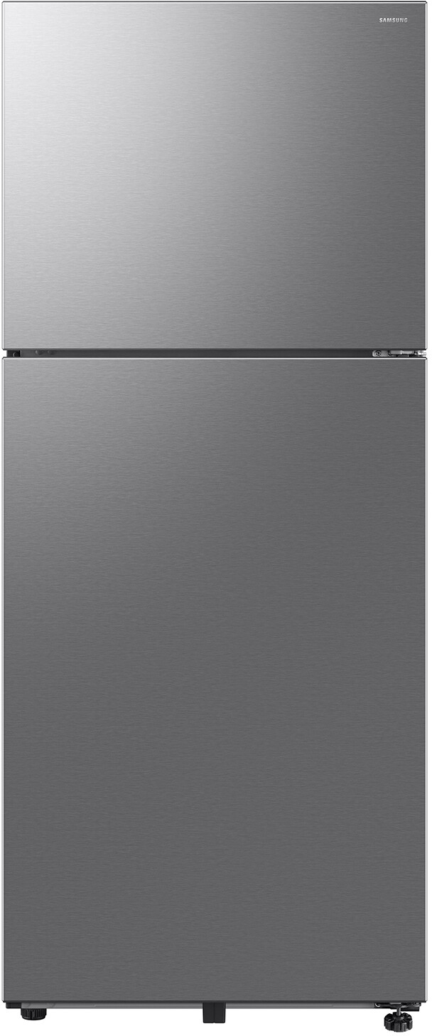 28 Inch Top Freezer Refrigerator — Samsung, model RT70F18LRSR
