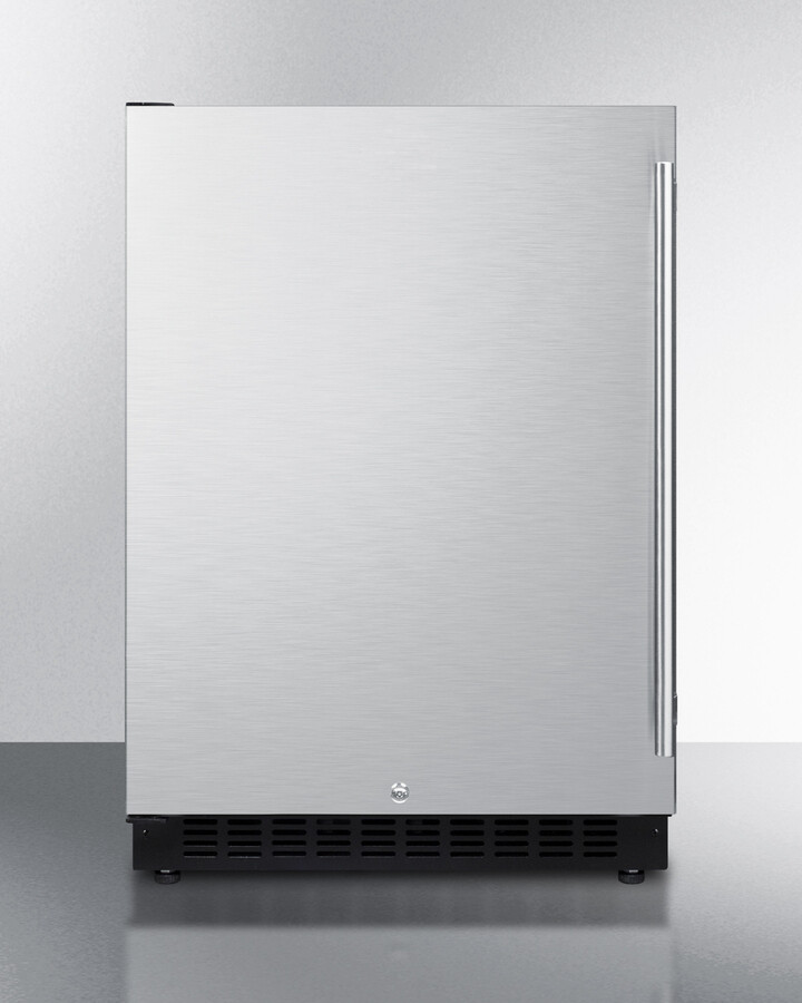 Summit 24 Inch Built In Undercounter Compact All-Refrigerator AL54LHD | Fridge.com