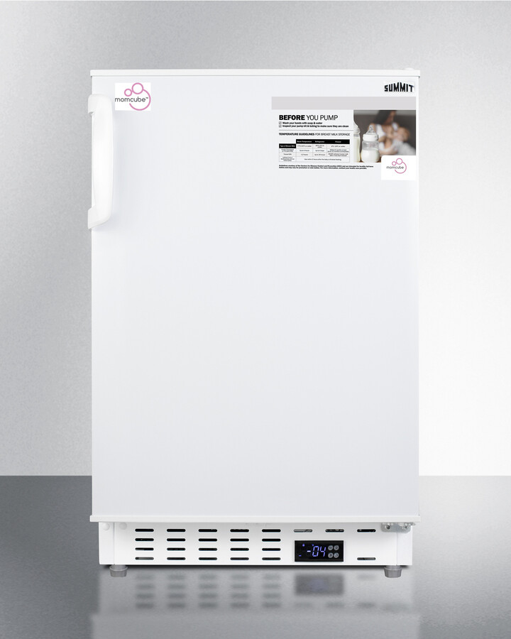 Summit 20" Freestanding/Built In Undercounter Counter Depth Compact Upright Freezer ALFZ36MC | Fridge.com