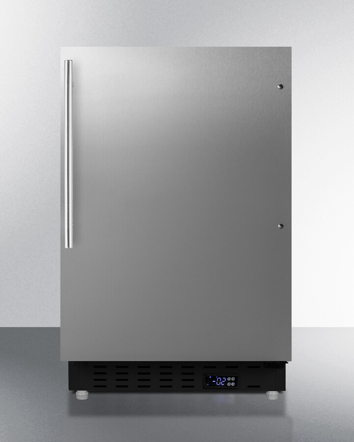 2.68 Cubic Feet Undercounter Upright Freezer with Adjustable Temperature Controls | Fridge.com