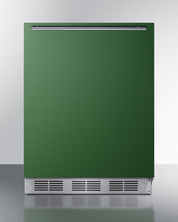 5 Cubic Feet Freestanding Mini Fridge with Freezer — Summit Appliance, model BRF631BKG