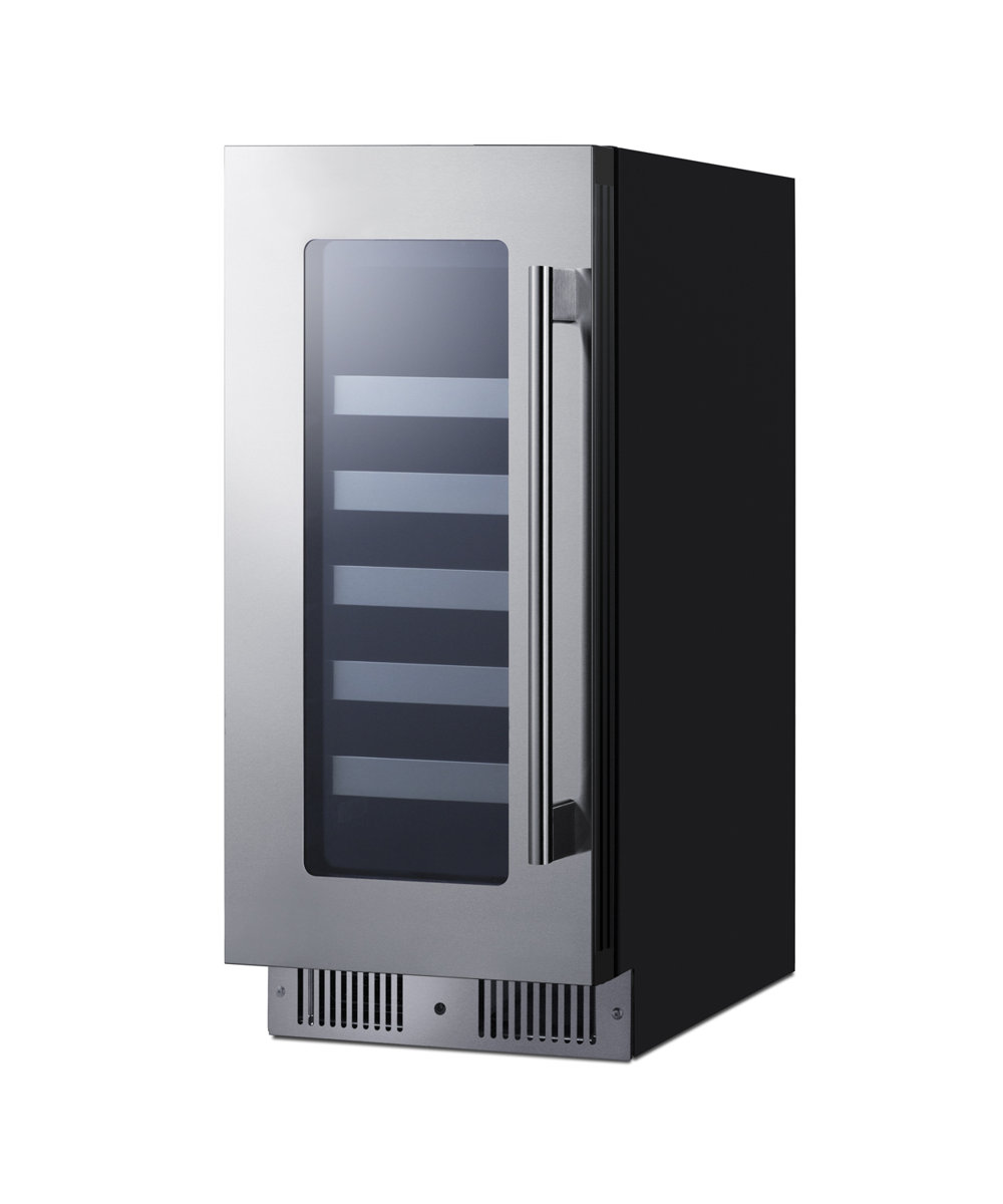 Summit Appliance 15" Wide Built-In Wine Cellar | Fridge.com