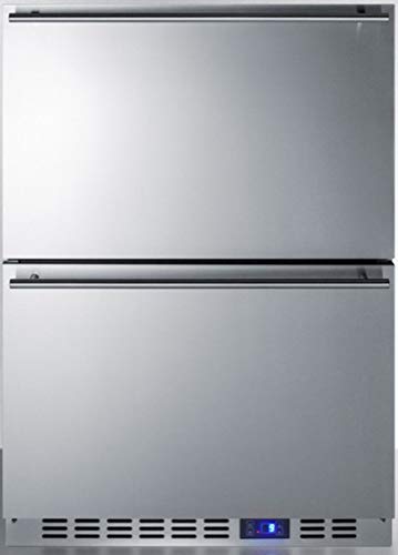 Summit CL2F249 Freezer, Stainless Steel | Fridge.com