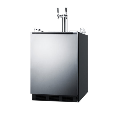 Summit Appliance 24 Inches Wide ADA Built-In Beer & Wine Kegerator | Fridge.com