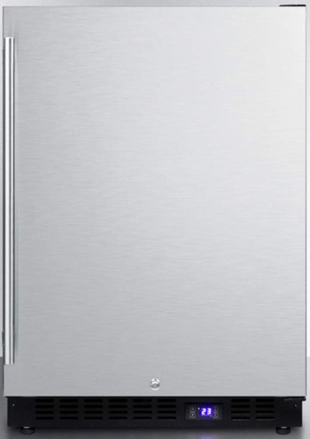 Summit 24” Outdoor Freezer, Stainless Steel - SPFF51OS | Fridge.com