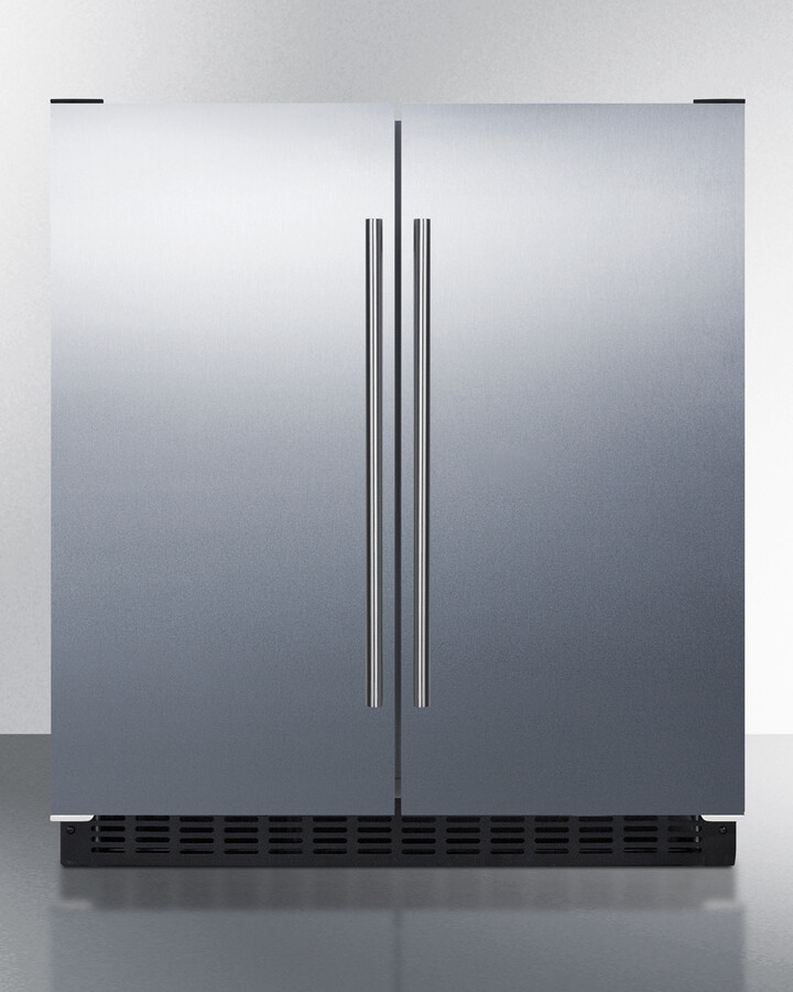 Summit 30 Inch Freestanding/Built In Refrigerator FFRF3075WCSS | Fridge.com