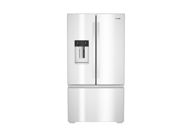 Whirlpool 36 in. Wide 23 cu. ft. French Door Refrigerator with In-Door Water and Ice - White