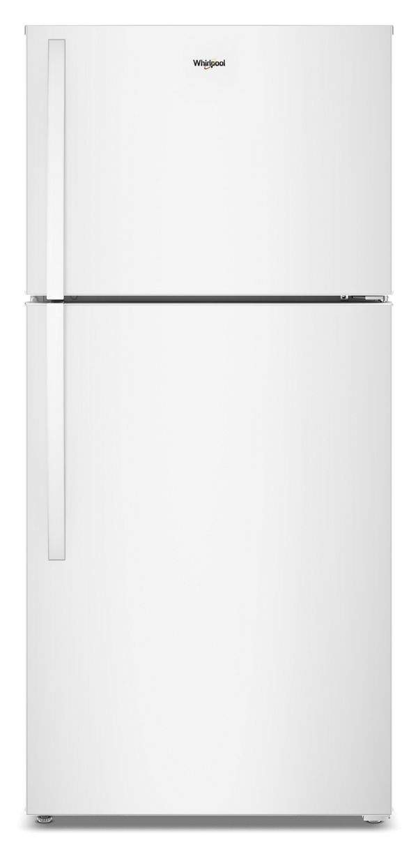 Whirlpool 30 in. Wide 19.2 cu. ft. Top-Freezer Refrigerator with Total Coverage Cooling - White