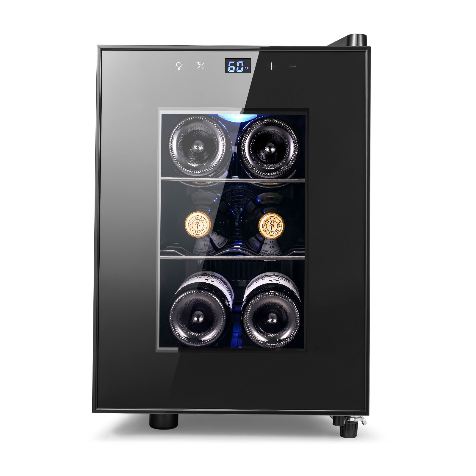 YEEGO Wine Cooler 6 Bottles | Fridge.com