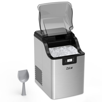 Yesurprise 44 Lb. Daily Production Cube Clear Ice Freestanding Ice Maker | Fridge.com