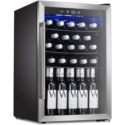 YUKOOL 4.4cu.ft Single Zone Freestanding Wine & Beverage Refrigerator | Fridge.com